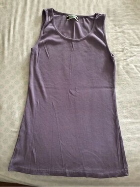 Matilda Jane Lavender Ribbed Tank Top